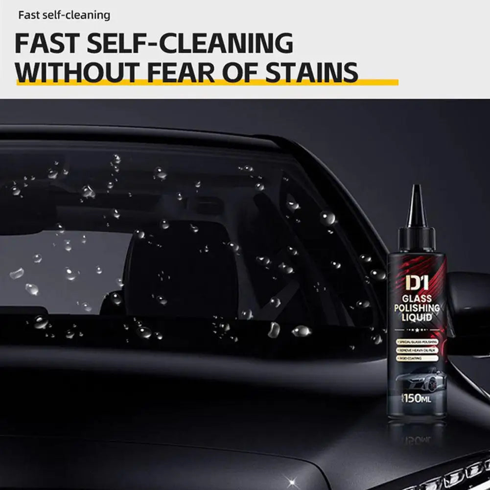 Car Glass Polishing Liquid Remover Deep Cleaner Paste Film Removal Cream Clear Window Auto Detailing Tool