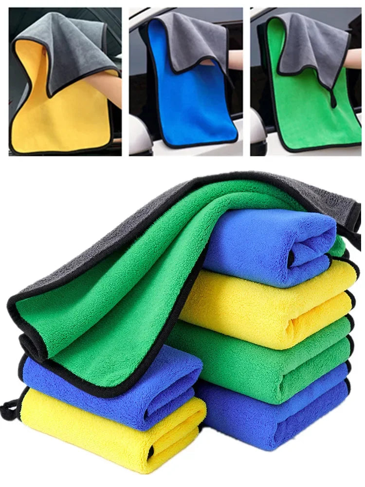 Advanced Auto Detailing Towel - 30x30/60CM Microfiber Cloth for Superior Car Cleaning and Maintenance