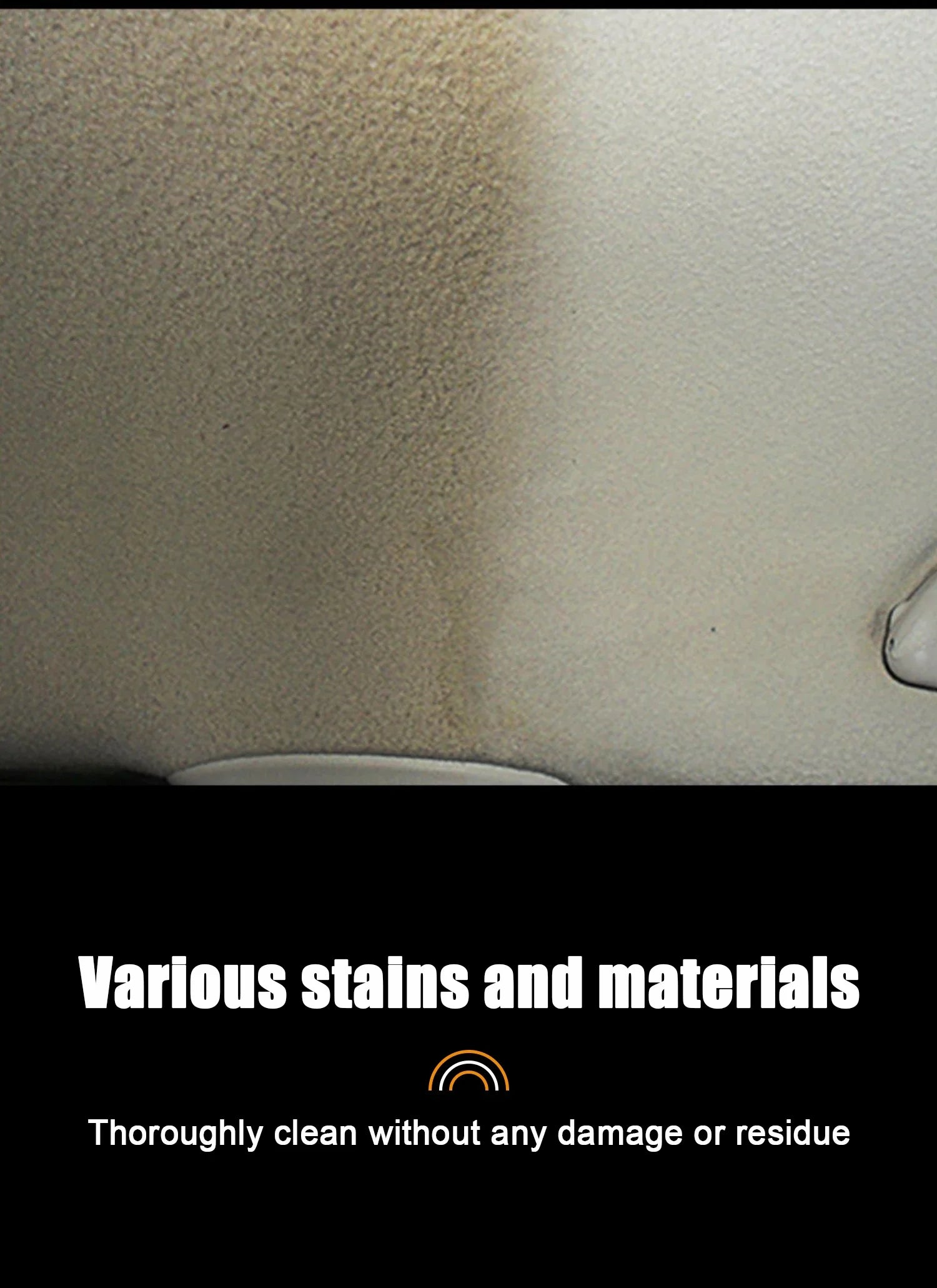 Car Interior Cleaner Agent Ceiling Cleaner Leather Flannel Woven Fabric Water Free Multipurpose Auto Dash  Auto Detailing X8