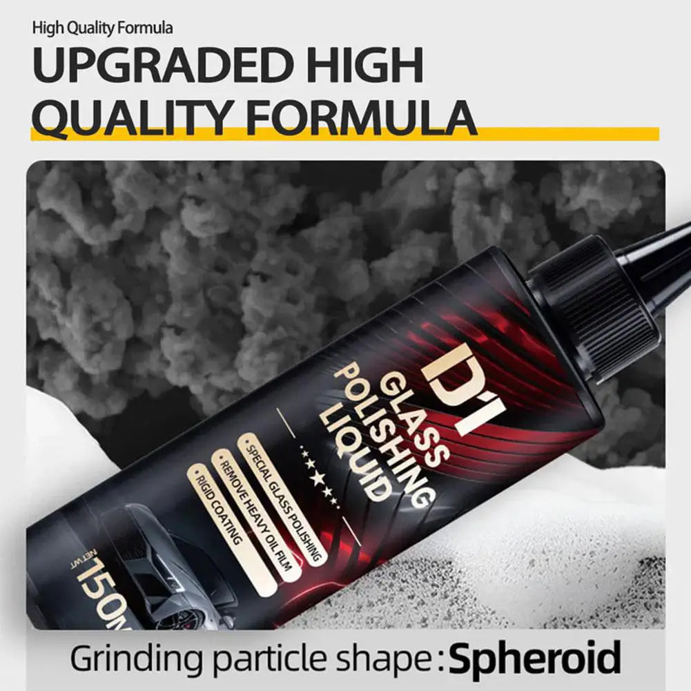 Car Glass Polishing Liquid Remover Deep Cleaner Paste Film Removal Cream Clear Window Auto Detailing Tool