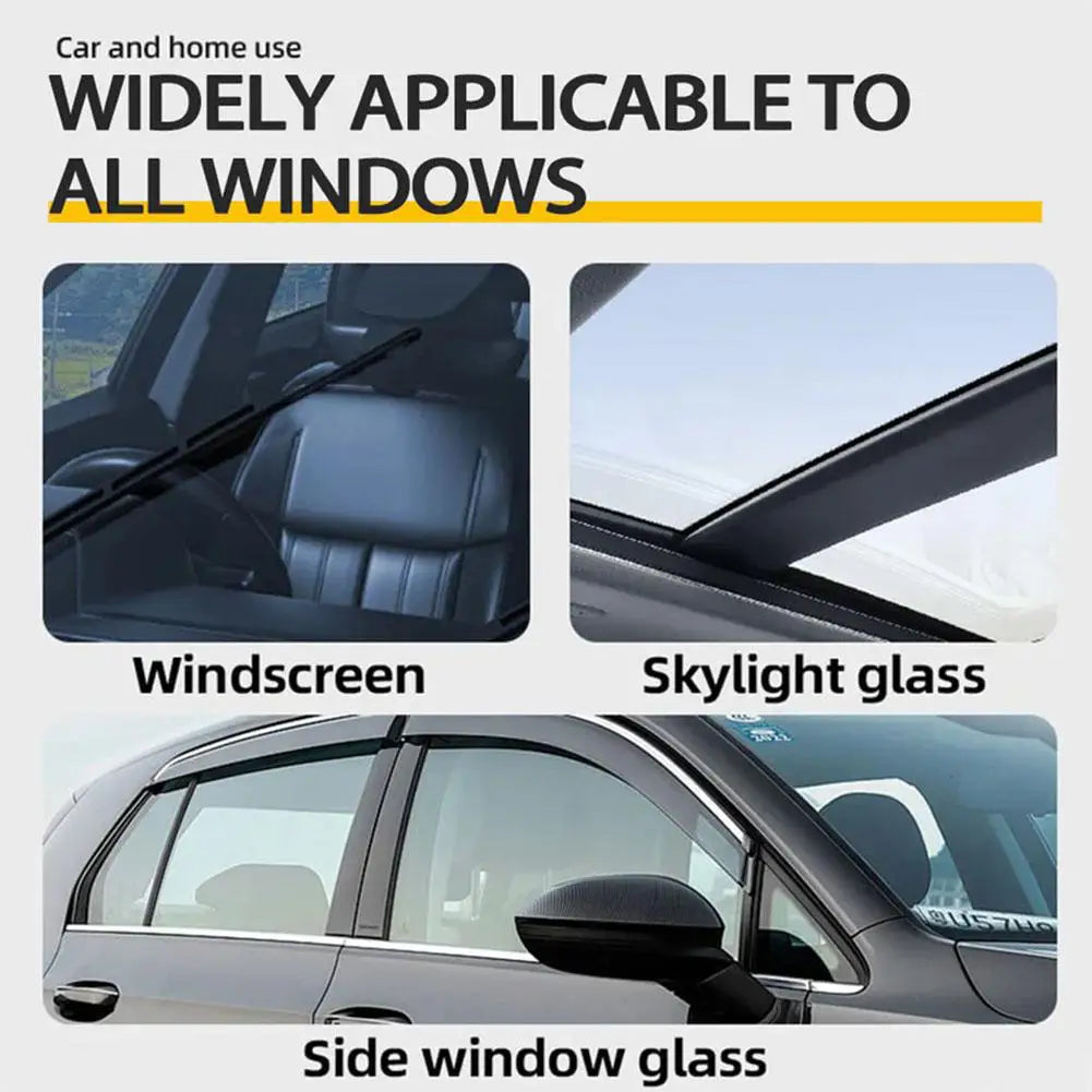Car Glass Polishing Liquid Remover Deep Cleaner Paste Film Removal Cream Clear Window Auto Detailing Tool