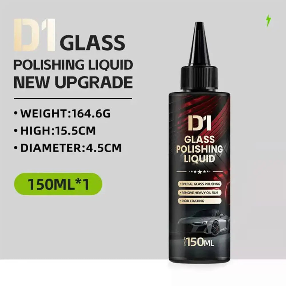 Car Glass Polishing Liquid Remover Deep Cleaner Paste Film Removal Cream Clear Window Auto Detailing Tool