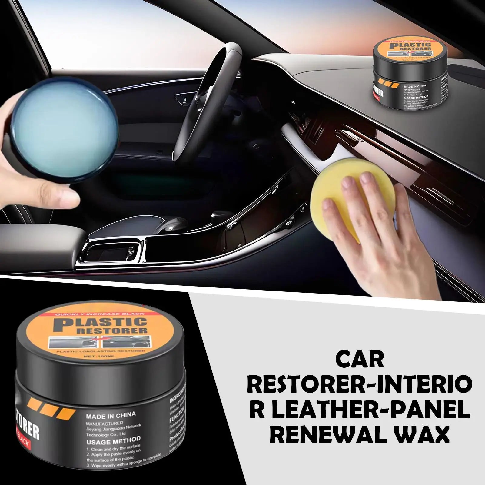 Car Interior Plastic Restorer