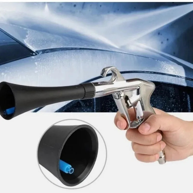 1 Pc Tornado Auto Detailing Dust Blower Gun High-Pressure Pneumatic Spray Tool for Interior Car Cleaning & Care