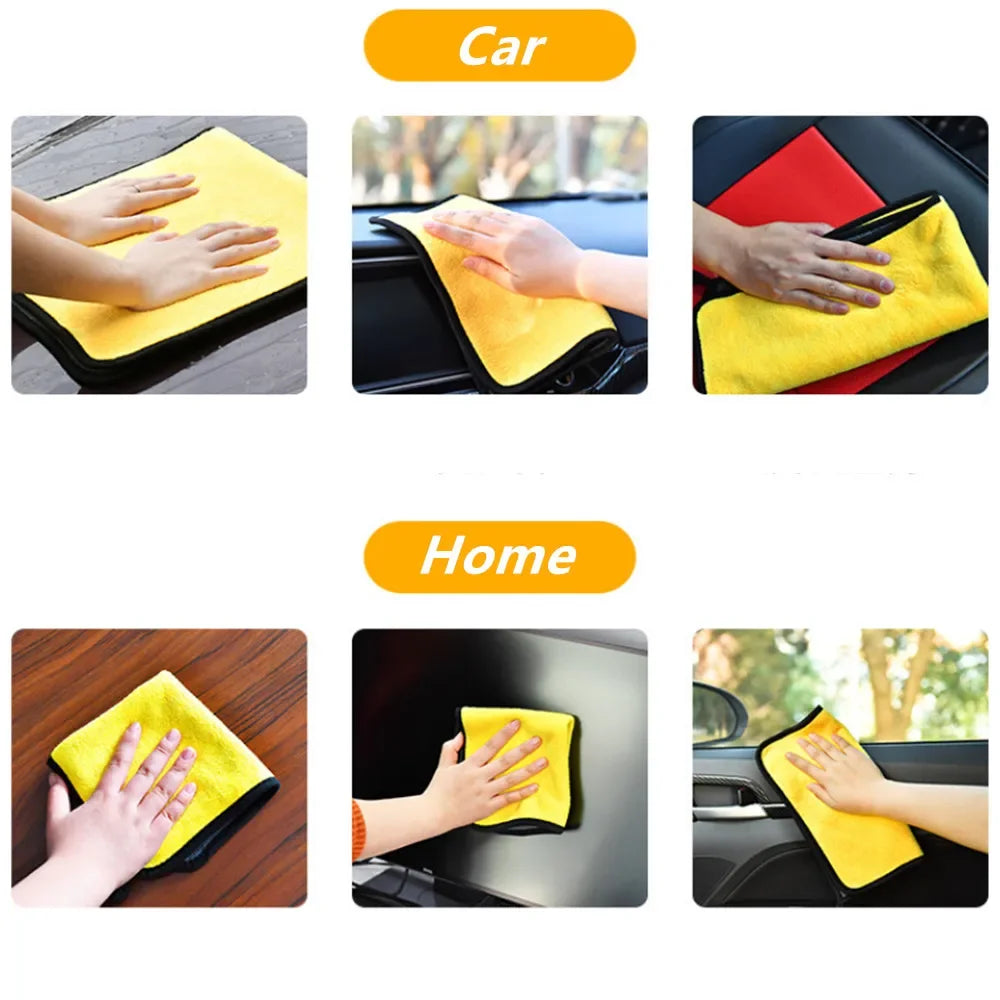 Advanced Auto Detailing Towel - 30x30/60CM Microfiber Cloth for Superior Car Cleaning and Maintenance
