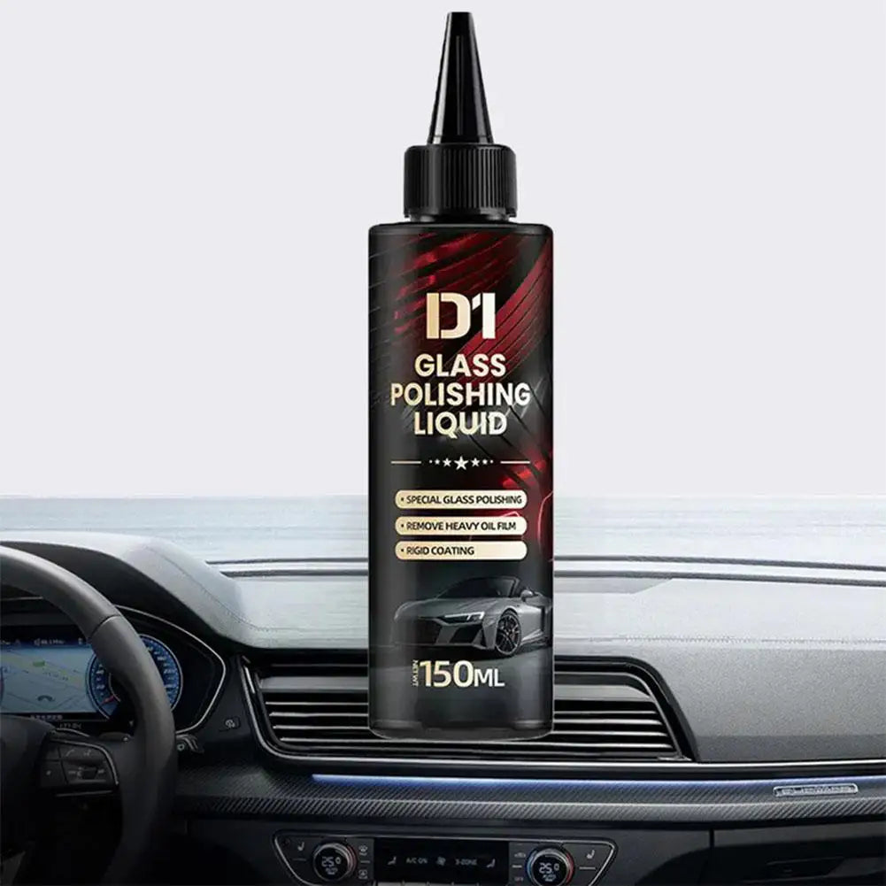 Car Glass Polishing Liquid Remover Deep Cleaner Paste Film Removal Cream Clear Window Auto Detailing Tool